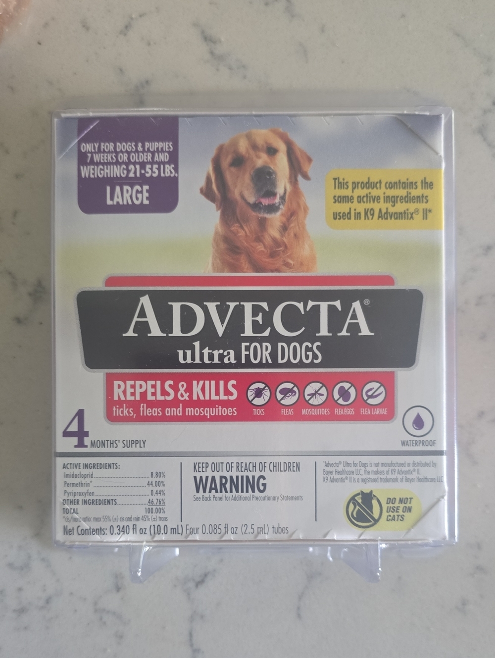 Ultra for Dogs Large - White & Purple Packaging, 4-Month Supply